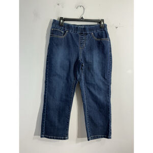 Womans Lee Style Up You Are Georgeous 6 M Pullon Stretch Cropped Jeans